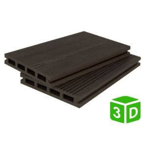 Террасная доска из ДПК 3D 140*22 мм